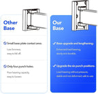 Drying Rack Clothing,Clothes Drying Rack Wall Mounted,Collapsible Hanging Racks for Laundry,Laundry Drying Rack,Wall Mounted Clothes Rack(31.5"-White) (Black-Hooks, Tri-Fold)