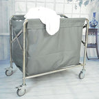Laundry Cart Basket Replacement Liner - Waterproof Removable Oxford Cloth Liner for Commercial Use, Large Capacity for Laundry and Hotel Cleaning