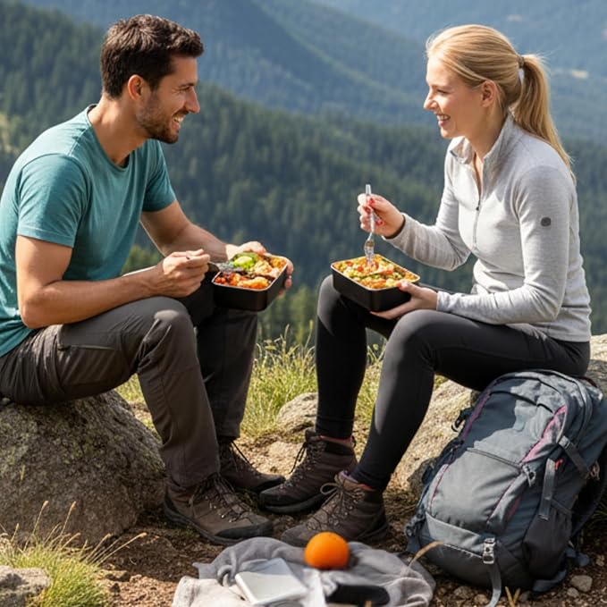 Leak Proof Stainless Steel Bento Box, Stainless Steel Lunch Box For Adults, Metal Bento Box, Japanese Lunch Container, Large With Compartment, Korean Bentobox, Non Toxic, Microwave Safe