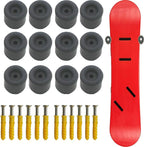 Pmsanzay Pack of 12 - Ski & Snowboard Ski Rack | Ski Storage Rack | Vertically Horizontal Display Wall Mounted Rack | Holds 6 Board