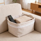 LOGOFUN Removable Laundry Basket Liner Washable Cloth Insert Replacement Cover for Home Parties and Seasonal Decoration