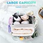 EUDELE 2 Pack Mesh Shower Caddy Portable for College Dorm Room Essentials, Shower Caddy Dorm with 8-Pocket Large Capacity,Shower Bag for Beach,Swimming,Gym