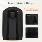 Lifewit Laundry Bag, Extra Large Laundry Backpack with Shoulder Straps and Mesh Pocket for Laundromat, Heavy Duty Laundry Bag Backpack for Dirty Clothes for College Dorm/Travel/Apartment, 90L, Black