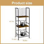 Towel Rack Free Standing 3-Tier M-Shaped Detachable Dividers, Durable Metal Towel Holder for Bathroom, Pool Towel Rack, Space-Saving Towel Storage Organizer, Modern Bath Towel Shelf Patent Pending
