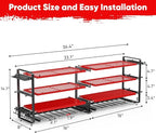 Upgrade Large power tool organizer Wall Mount,4 Layers Heavy Duty Metal Loads 400lbs Power Tool Hanger Shelf Battery Storage with 8 Cordless Drill Bit Holder,Utility Racks for Garage Tool Room
