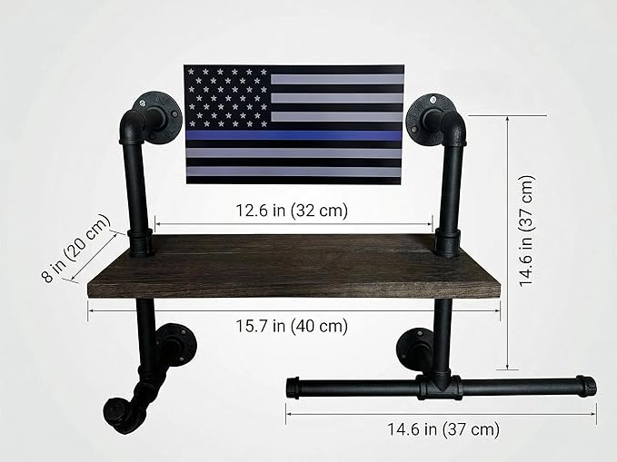 Heavy Duty Tactical Gear Rack Wall Mount Police Vest Hanger Plate Carrier Stand Storage Rack Display Stand for Police, Motorcycle, Cycling for Helmet, Belt, Football Suit (1)