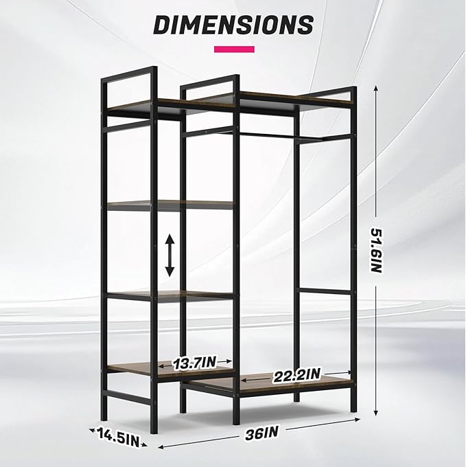TONGMO Motorcycle Gear Rack, Heavy Duty Helmet Stand, Large Motorcycle Gear Storage Rack for Helmet, Jacket, Boots & Riding Accessories