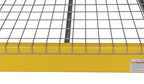 Vestil WMD-4246 Pallet Rack Wire Decking, 2500 lb. Uniform Capacity, 42" Length, 46" Width, 1.5" Height, Fits 1-1/2" Step Beam, 96" Beam Requires 2 Piece, Powder Coat Grey
