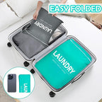 2 Pcs Large Travel Laundry Bag Waterproof Wet Dry Bag Washable Dirty Clothes Bag for Gym Clothes Laundry Wet Clothes Swimming Yoga