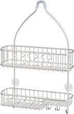 Simple Houseware Stainless Steel Bathroom Hanging Shower Head Caddy Organizer (26 x 16 x 5.5 inches)