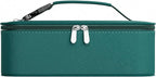 Small Lunch Box Insulated Lunch Bag for Women Men, Bento Kids Lunch Box, Compact Portable Thermal Meal Cooler Bags with Buckle Handle for Work & School, Malachite Green 5L