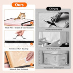 SpaceWhisper 10 Pack Clear Storage Bags, Plastic Blanket Storage Bags with Zipper and Handle, Moving Bags for Comforter, Bedding & Clothes, Closet Organizer and Under Bed Storage (15.7x13.8x3.9 Inch)