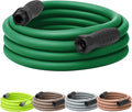 Flexzilla Colors SwivelGrip Garden Hose 5/8 in. x 25 ft., Lightweight All-Weather Water Hose, Durable and Flexible, Leak-Free Connections, Forest Green