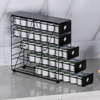 FlagShip K Cup Organizer for Keurig Pod Drawer Large Mullti Tier Coffee Pod Holder(70 Pods Capacity)