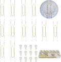 12 Inch Plate Hangers 12pack Plate Hangers for The Wall Suitable for 10.5-12.5 Inch Plate Wall Hangers for Display Invisible Decorative Wall Plate Hangers Plate Hooks for Hanging