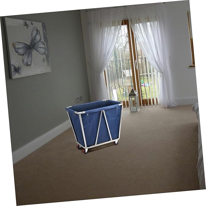 Removable Laundry Basket Liner Oxford Storage Bag for Linens Cleaning Carts