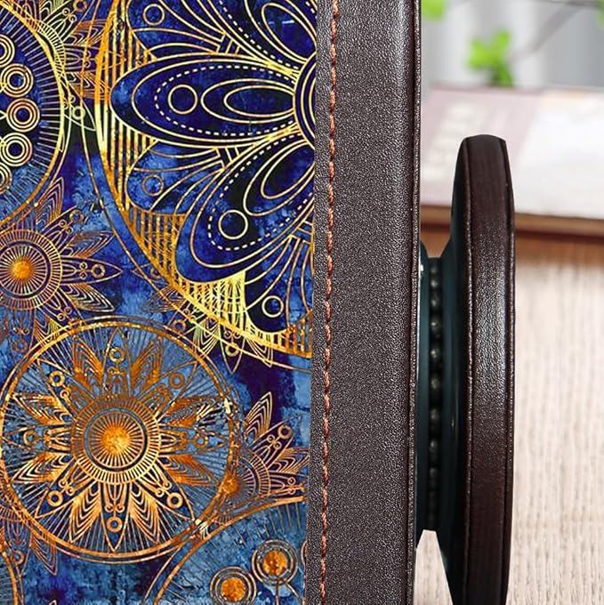 Pen Holder for Desk Organizers and Accessories, 360 Swivel TV Remote Control Holder for Table, Nightstand Organizer Caddy for Office Supplies/ Media Controllers, Bedside Decorations for Living Room