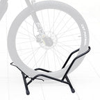Bike Floor Stand for Mountain MTB & Road Bicycles 23c-4.0 inch Wide Tire 20-29 inch Tire Indoor Outdoor Bike Rack Bicycle Floor Stand Black