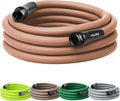 Flexzilla Colors Garden Hose 5/8 in. x 25 ft., Lightweight All-Weather Water Hose, Durable and Flexible, Leak-Free Connections, Red Clay