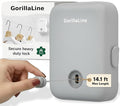 GorillaLine - Retractable Clothesline Indoor Outdoor Clothes Line - Heavy Duty Clothes Drying Laundry Line - Wall Mounted Drying Rack - Air Dry Clothing