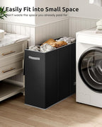 SOLEDI 180L Laundry Hamper 3 Section, Extra Large Laundry Hamper with Lid, Dirty Clothes Hamper with Sturdy Handle, Large Laundry Basket Organizer for Laundry Room, Bedroom, Hampers for Laundry