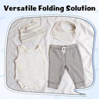 Geniusidea Shirt Folder Kids Clothes Folding Board, Quickly Fold Shirts & Pants & Small Clothes, Laundry Folding Tool with Space-Saving Design, Durable Material Easy Storage Organizer Black