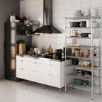 18" Deep x 30" Wide x 74" Height Wire Shelving Kit | 8-Tier | NSF Commercial Storage Rack Unit