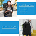 Laundry Backpack Bag, Bukere Extra Large 2 in 1 Laundry Hamper Basket for College Students Dorm Essentials, Adjustable Shoulder Straps, Freestanding Laundry Bag