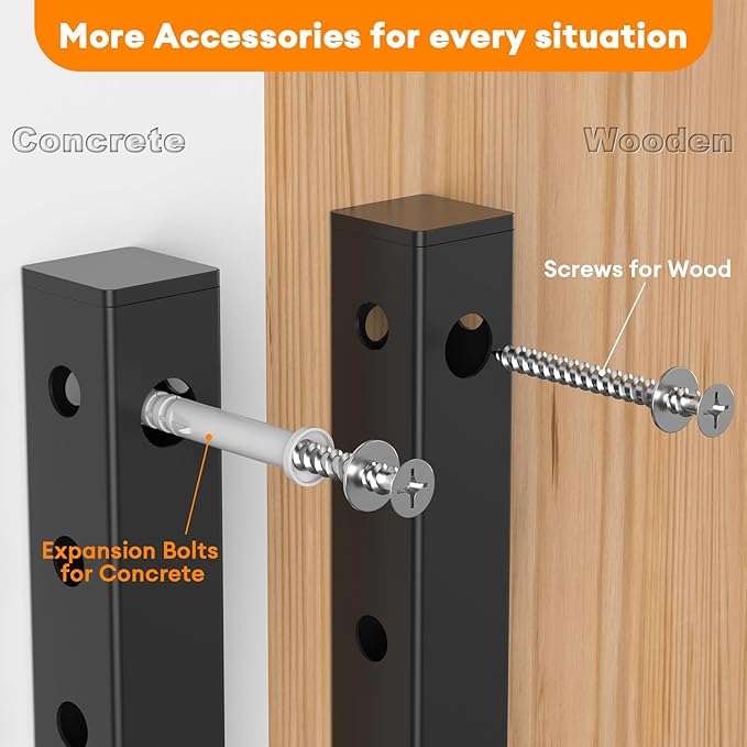 Lumber Storage Rack Wall Mount - Wood Storage Racks Heavy Duty Metal Shelf Wall Mount Wood Organizer Racks for Shed, Workshop, Garage, Basement, Wall Storage Racks - Indoor & Outdoor Use, 690 LBS Load