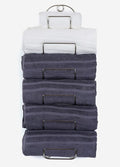 Towel Racks for Bathroom Wall Mounted Metal Wine Rack Towel Shelf Towel Holder for Bath Chrome
