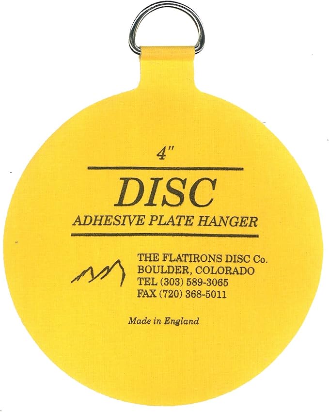 Flatirons Disc Invisible Plate Hanger, 4-inch