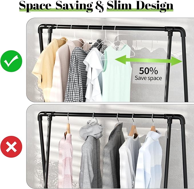 Wire Metal Clothes Hangers Bulk 100 Pack, 16 Inch 12 Gauge Standard Size, Slim Space Saving for Coat Suits Shirts Pants Skirts, Non Slip, White