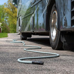 Flexzilla Colors Garden Hose 5/8 in. x 25 ft., Lightweight All-Weather Water Hose, Durable and Flexible, Leak-Free Connections, Slate Gray