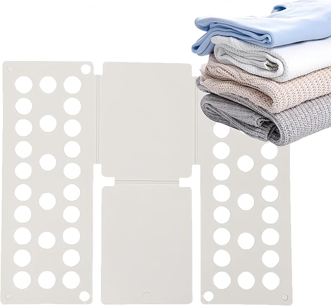 Shirt Folding Board, T Shirt Clothes Folder Board Laundry Sorter Helper Liner - Shirts Folding Boards Laundry Organizer Easy and Fast for Kid and Adult - Foldable Tool for Home Storage