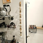 Wall Mounted Coffee Cup Holder Set of 2 – Stylish Mug Rack Hooks for Space Saving Display, Ideal for Organizing Kitchen, Office, Coffee Bar, & Home Décor. Perfect Cup Storage Solution!