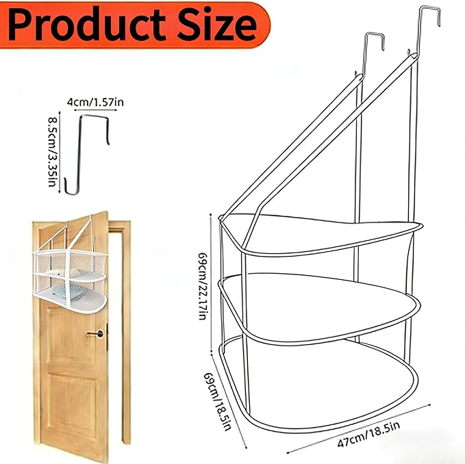 2PCS Sweater Drying Rack Hanging on Door Dryer Flat Portable Collapsible Mesh Large Laundry Clothes Drying Rack Room Organization 3 Tier