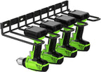 Power Tool Organizer, Drill Holder Wall Mount,Thickened Drill Rack,50 lb Garage Storage Heavy Duty Drill Organizer Utility Storage Rack for Dewalt Milwaukee Ryobi Cordless Tools