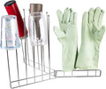 Bottle Drying Rack,Kitchen Glove Holder, Stainless Steel Gloves Drying Rack,Baby Bottle Dryer Rack,Plastic Bag Drying Rack,Rubber Glove Drying Rack for Dishwashing