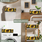 Toilet Paper Storage Holder with Handles Washable Rectangular Bathroom Basket, Compact Organizer for Apartment, Hotel, Game Room (Lightweight & Space-Saving Design)