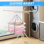3Pack Sweater Drying Rack Flat Mesh Foldable, 3 Tier Folding Clothes Mesh Dryer Flat with Fixing Band, Large Hanging Collapsible Drying Racks for Laundry Indoor T-Shirt Swimsuit Sweater Underwear