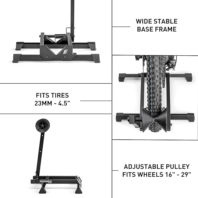 Feedback Sports | Rakk 2.0 Bike Storage Rack | Freestanding Floor Bicycle Stand