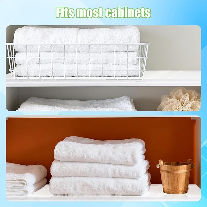 4pcs Medicine Cabinet Shelf Replacement, 13x1.18in/33x7.6cm Wall Mount Acrylic Shelves Board Storage 13 inch Shelving Replacemnt for Bathroom Kitchen Living Room Organizer (Clear)