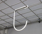 SafeRacks Garage Wall Shelves - 2 Pack Combo Set with 4 Hanging Hooks