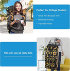 Bukere Laundry Hamper, Extra Large 2 in 1 Laundry Backpack Bag for College Students Dorm Essentials, Adjustable Shoulder Straps, Freestanding Laundry Basket for Apartment, Laundromat, Travel