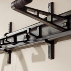CyclingDeal Bike Wall Mount Rack - Adjustable Indoor Outdoor Storage Vertical Cycling Hook Hanger Organiser - Safe & Secure for Storing MTB Road Bicycles in Garage or Home - Upgraded 6 Bikes