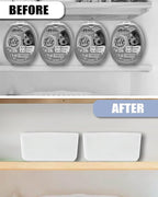 TidyFriend Laundry Pods Container with Slide Lid, 15" x 8.7" x 4.5", Airtight Storage Keeps Pods Fresh, Holds 9–10 lbs or 100–130 Pods, Laundry Detergent Container & Dishwasher Pod Holder (White)