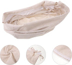 Removable Laundry Basket Liner Washable Cloth Insert Cover for Home Decor and Seasonal Parties Accessories - Brown