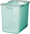 Like-it │SCB-5 │Daily use inside or outside. Movable handles make it easy to carry around. | Portable large basket for kitchen, laundry and kids room. | 18.7 x 12.2 x 15.47" | Mint blue | 10.57 gal