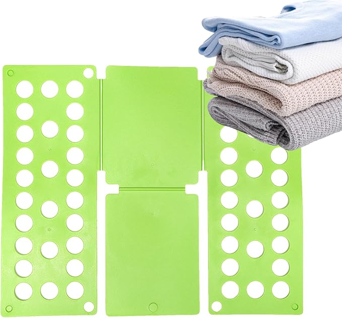 Shirt Folder Board, Laundry Sorter Helper Liner, Clothes Folder Folding Board, Laundry Organizer for Home Dorm Travel Adults Clothing