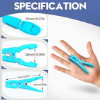 Colorful Plastic Clothespins, Heavy Duty Laundry Clothes Pins Clips with Springs, Air-Drying Clothing Pin Set(24 Pack)